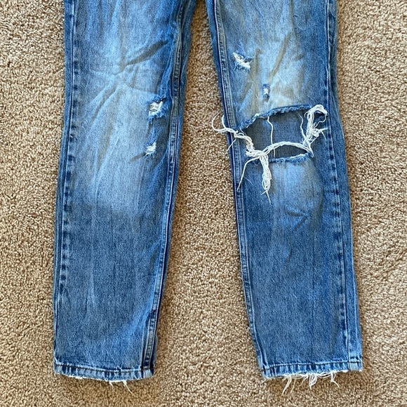 Free People Dakota Straight Leg Jean Indigo Blue - Picture 7 of 8